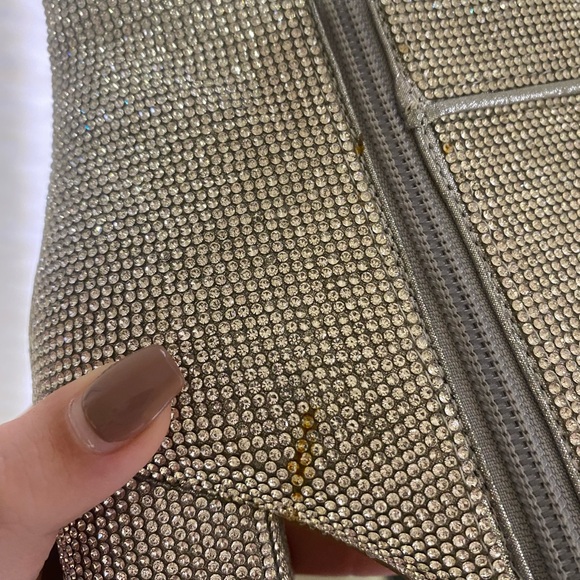 Steve Madden Rhinestone Ankle Boots - Picture 8 of 12